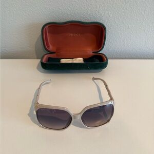 Gucci Women's Sunglasses - Bamboo Styled Arms